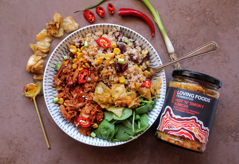 Spicy Pulled Jackfruit Naked Burrito Bowl – Loving Foods