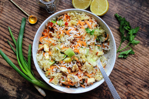 Nutty Wild Rice Salad – Loving Foods