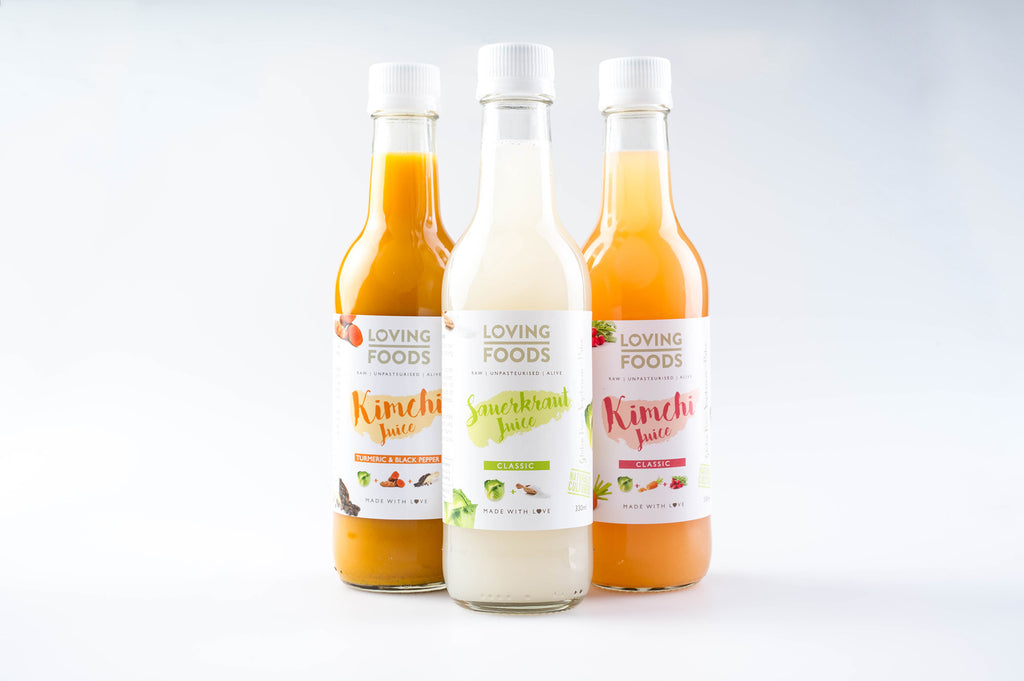 Sauerkraut & Kimchi Juice
