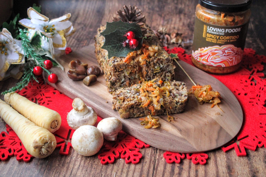 Veggie Festive Mixed Nut Roast