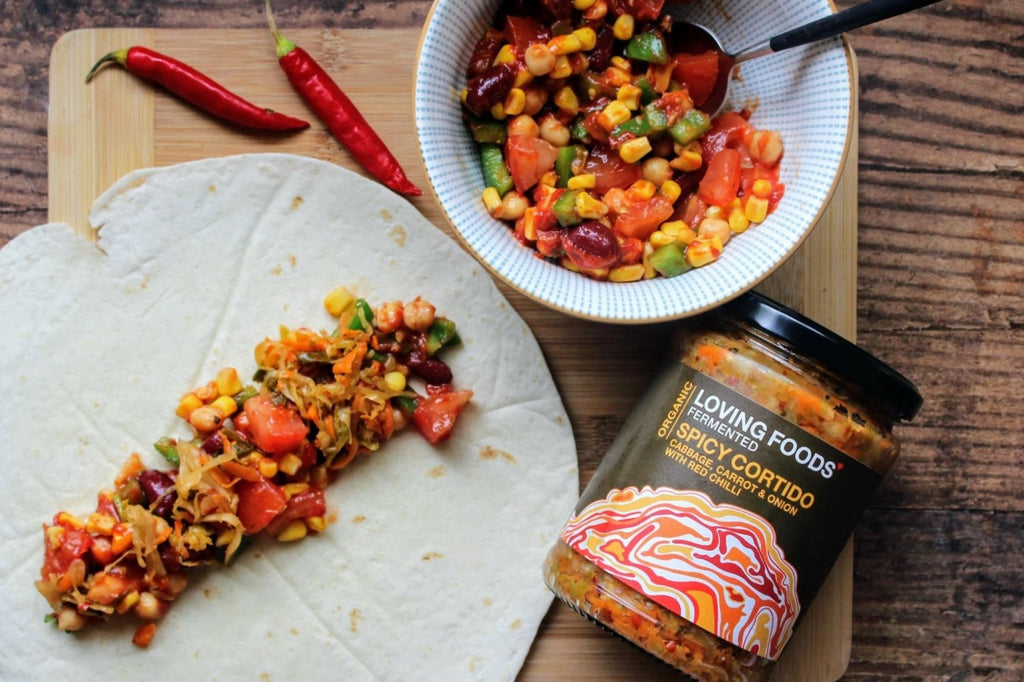 Mexican Bean Wraps