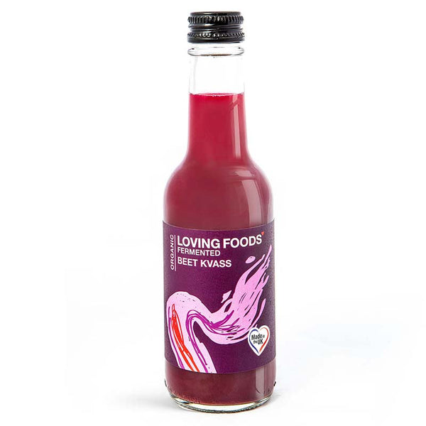 Organic Beet Kvass RAW UNPASTEURISED ALIVE Loving Foods