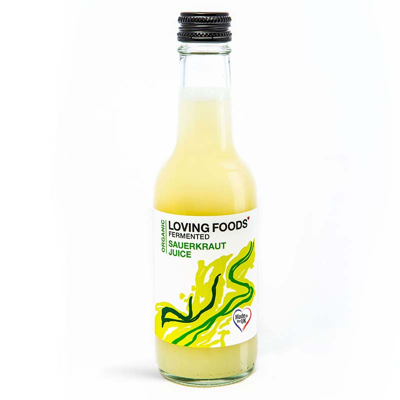 Loving Foods Organic Sauerkraut Juice 250Ml