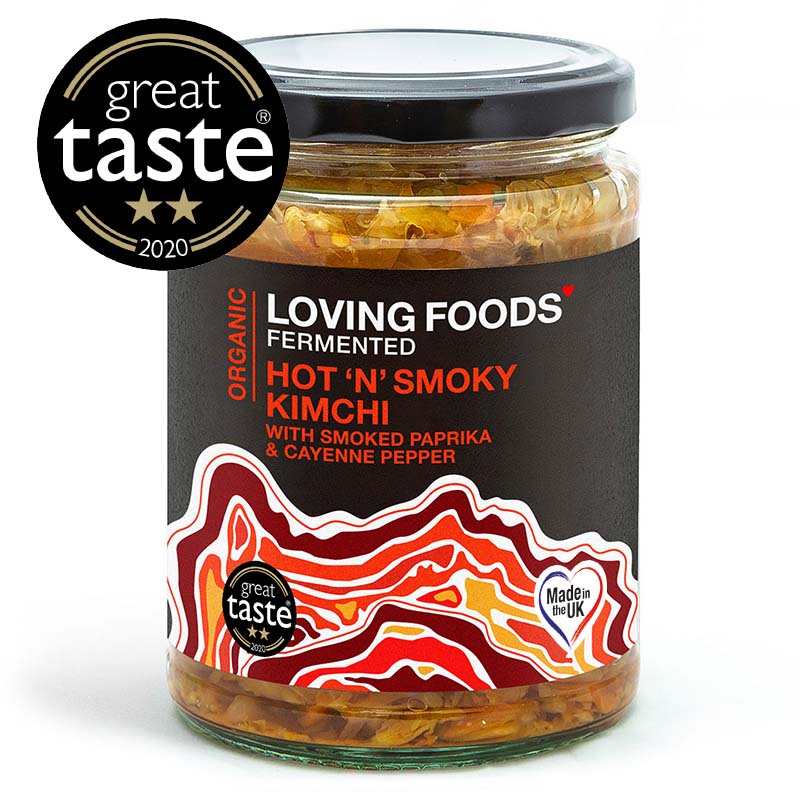 Loving Foods Organic Kimchi - Hot 'N' Smoky - 1 X 475G - Image 3