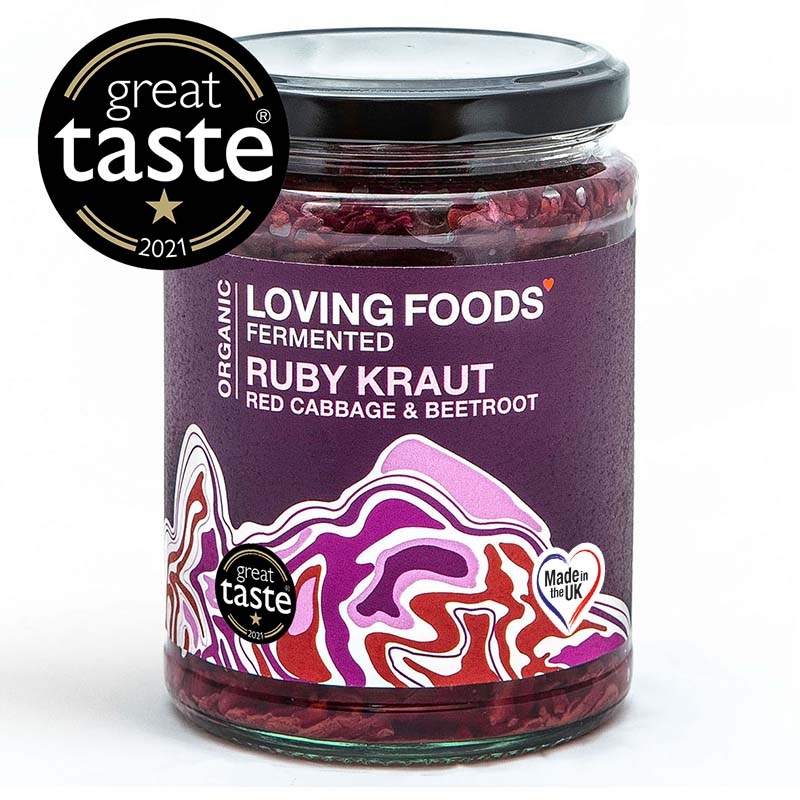 Loving Foods Organic Ruby Kraut Size 37