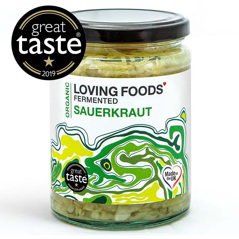 Loving Foods Organic Sauerkraut 475G