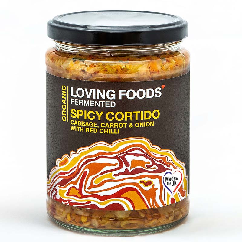 Loving Foods Organic Kimchi - Turmeric & Black Pepper 475G - Image 2